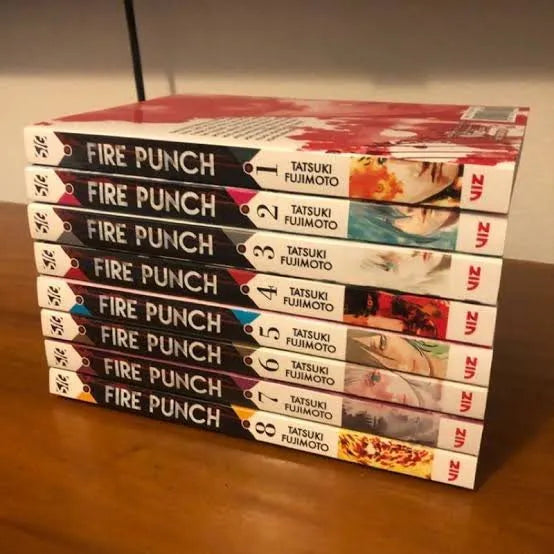 Fire Punch Complete Manga Collection Set (Volumes 1–8) by Tatsuki Fujimoto – English Paperback