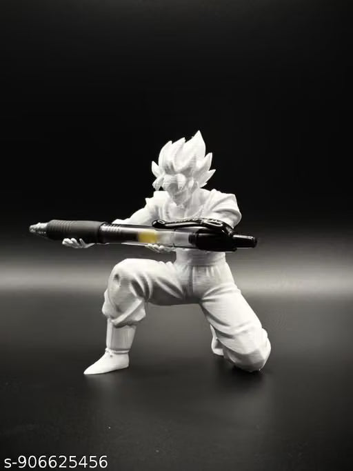 Anime Warrior 3D Printed Pen Stand – Desk Organizer & Pencil Holder for Office & Study Table
