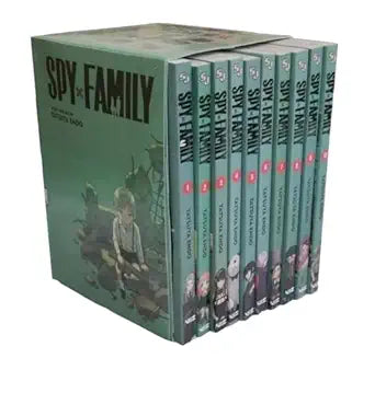 Spy x Family Manga Set (Volumes 1–10) by Tatsuya Endo – English Paperback Collection