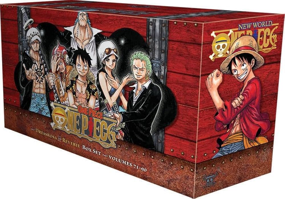 One piece box set 4, ( volume 71 - 90) English, Paperback, Eiichiro Oda