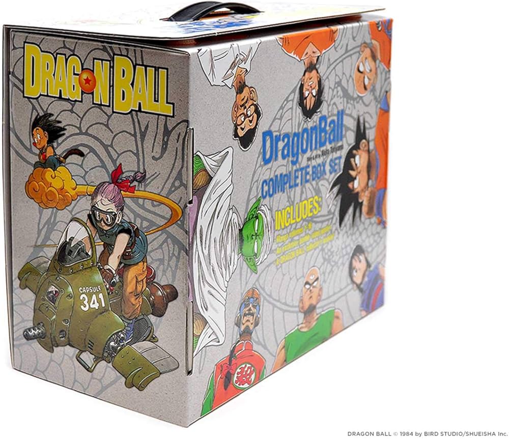 Dragon Ball Complete Manga Box Set (Volumes 1–16) by Akira Toriyama – English Paperback Collection