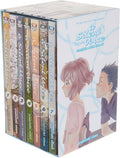 A Silent Voice Complete Manga Box Set (Volumes 1–7) by Yoshitoki Oima – English Paperback Collection