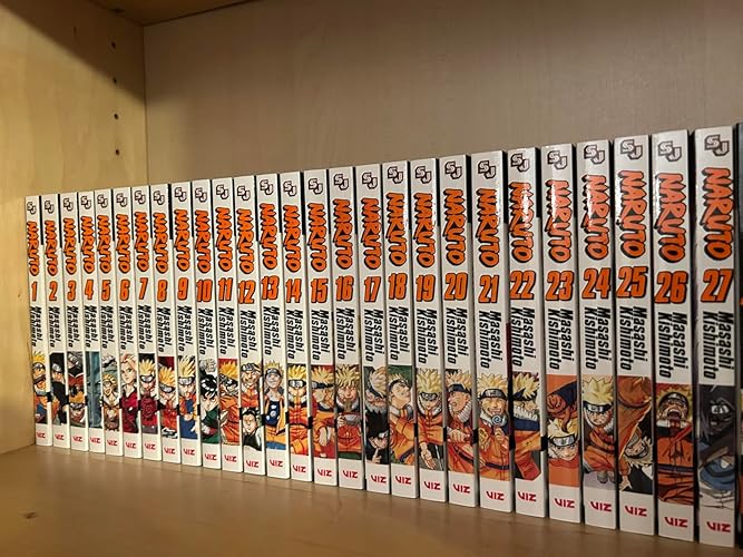Naruto Manga Box Set 1 (Volumes 1–27) by Masashi Kishimoto – English Paperback Collection
