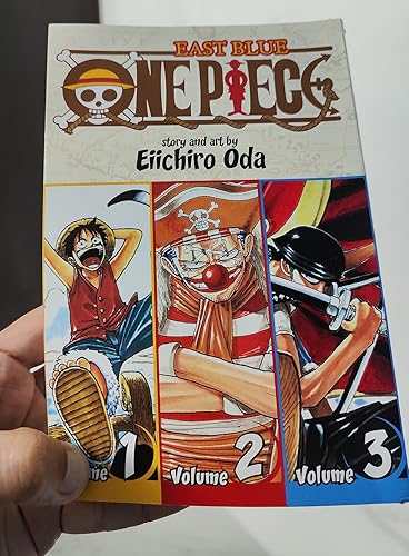 One Piece 3-in-1 Omnibus Edition (Volumes 1, 2 & 3 Merged) by Eiichiro Oda – English Paperback