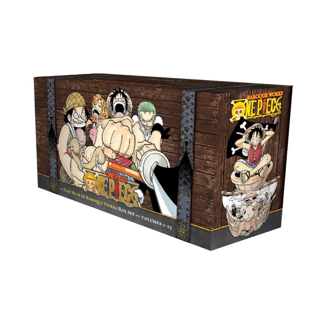 One Piece Manga Collection Set (Volumes 1–23) by Eiichiro Oda – English Paperback