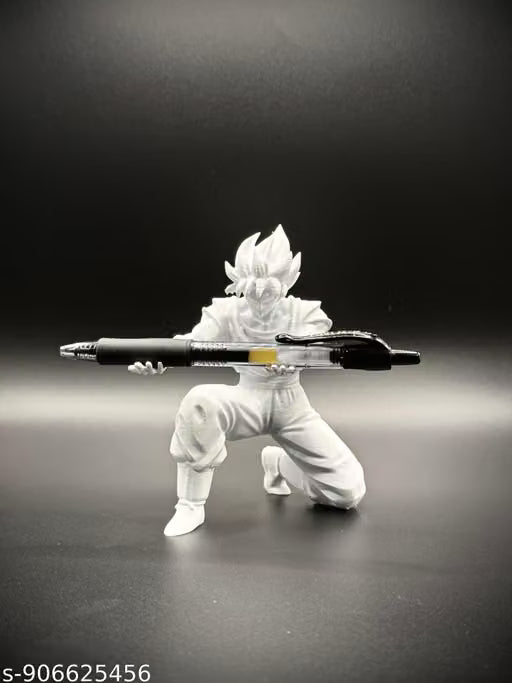 Anime Warrior 3D Printed Pen Stand – Desk Organizer & Pencil Holder for Office & Study Table