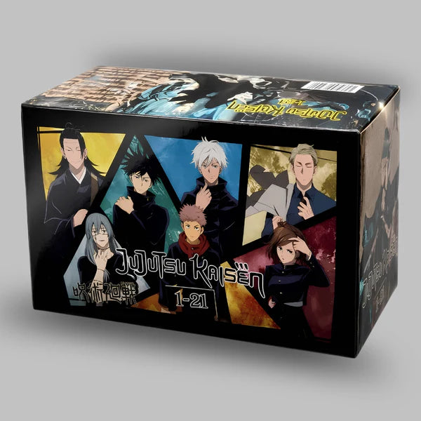 Jujutsu Kaisen Manga Collection (Volumes 1–21 English Paperback Set)