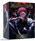 Jujutsu Kaisen Manga Collection Set (Volumes 22–30) by Gege Akutami – English Paperback