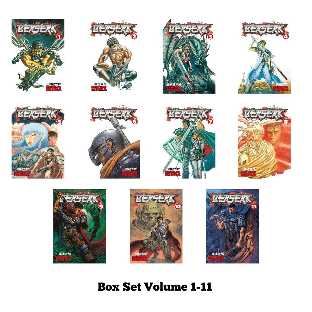 Berserk Manga Box Set (Volume: 1-11) (Paperback, Miura Kentaro)2025