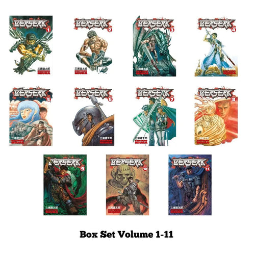 Berserk Manga Box Set (Volume: 1-11) (Paperback, Miura Kentaro)2025