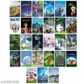 Studio Ghibli Anime Wall Collage Kit – Set of 27 Vintage A6 Art Prints (4x6 Inch, 300 GSM) with Double-Sided Tape