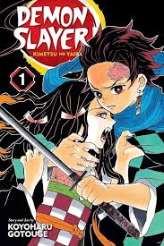 Demon Slayer: Kimetsu no Yaiba Manga Set (Volumes 1 & 2) by Koyoharu Gotouge – English Paperback Combo