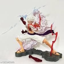 One Piece Monkey D. Luffy Gear 5 Action Figure – 21cm PVC Collectible with Blister Box