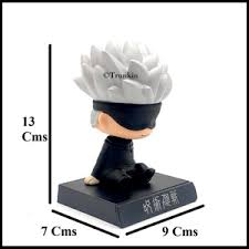 Jujutsu Kaisen Satoru Gojo Bobblehead Action Figure – PVC Collectible Desk Toy