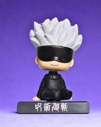 Jujutsu Kaisen Satoru Gojo Bobblehead Action Figure – PVC Collectible Desk Toy