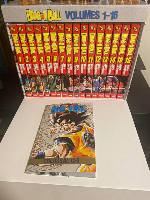 Dragon Ball Complete Manga Box Set (Volumes 1–16) by Akira Toriyama – English Paperback Collection