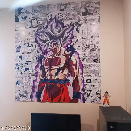 Dragon Ball Epic Manga Panel Wall Collage Kit (A4 Size, Set of 12)