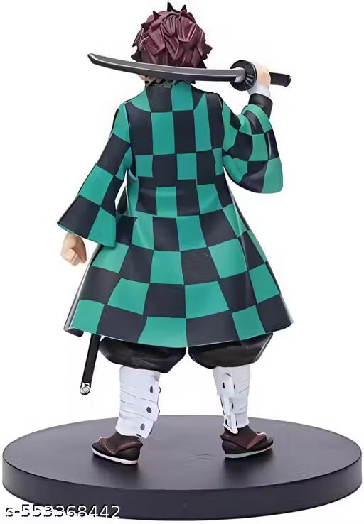 Demon Slayer Tanjiro Kamado Action Figure (15cm) with Katana & Base