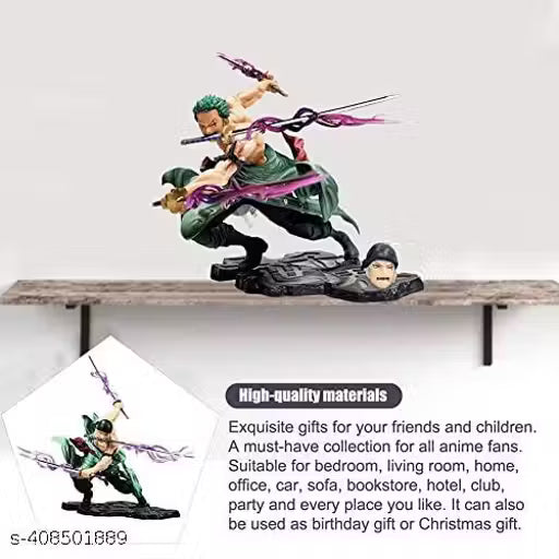 One Piece: Roronoa Zoro Action Figure (18cm)
