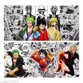 One Piece Luffy, Zoro & Sanji A4 Poster Set – 6-Pack Premium Wall Art for Gaming Rooms