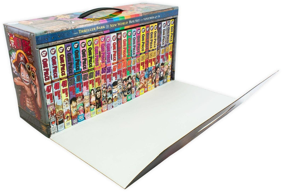 One Piece Manga Box Set 3 (Volumes 47–70) by Eiichiro Oda – English Paperback Collection