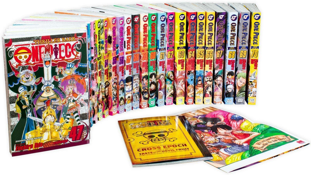 One Piece Manga Box Set 3 (Volumes 47–70) by Eiichiro Oda – English Paperback Collection