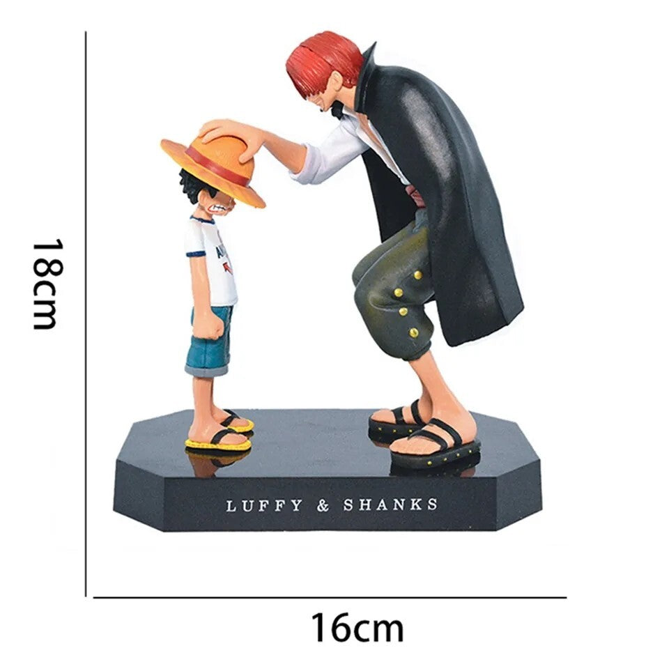 The Straw Hat Promise: Luffy & Shanks 19cm PVC Action Figure