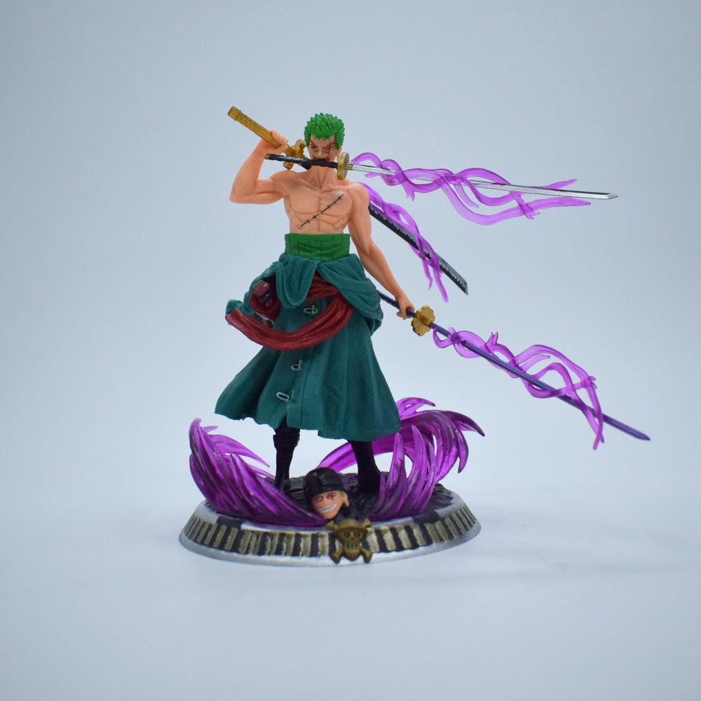 One Piece Roronoa Zoro Standing Action Figure (22cm) – Highly Detailed PVC Statue
