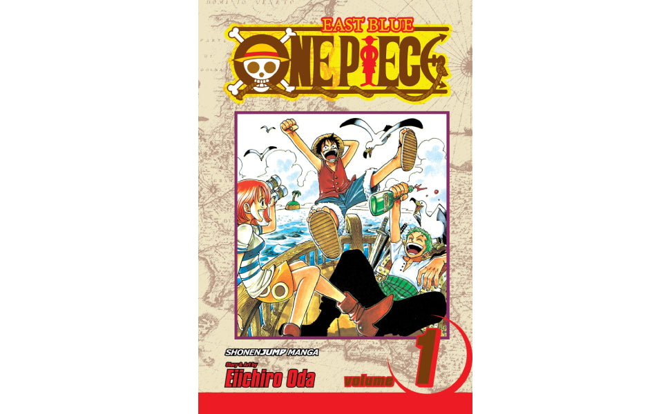 One Piece, Vol. 1: Romance Dawn – Manga by Eiichiro Oda (Paperback)