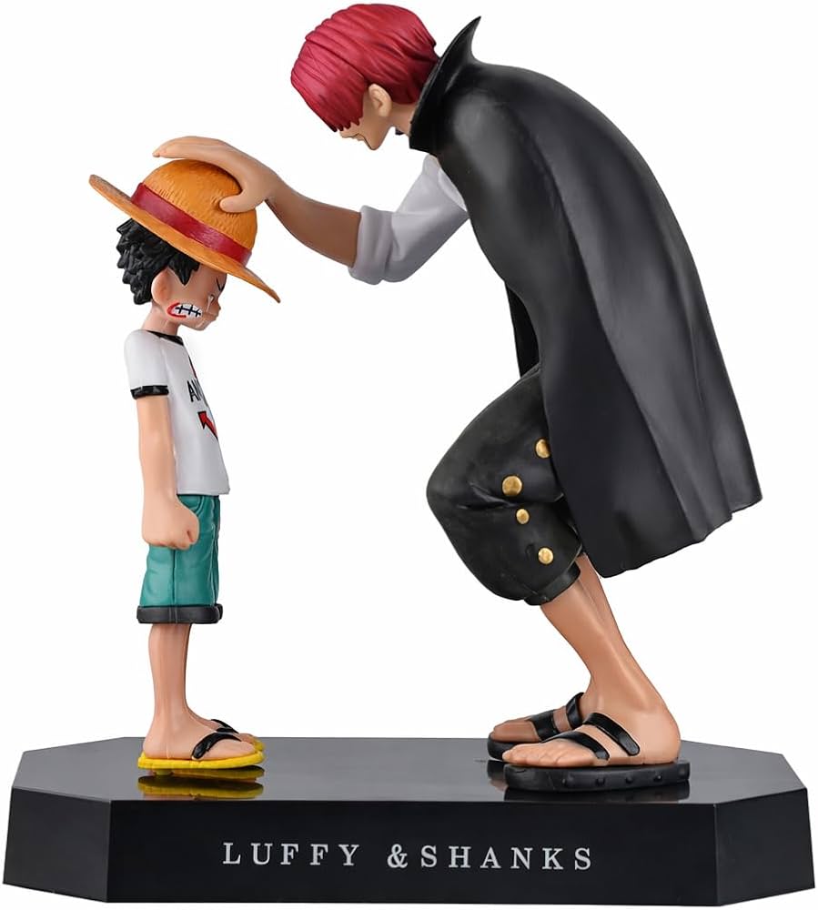 The Straw Hat Promise: Luffy & Shanks 19cm PVC Action Figure