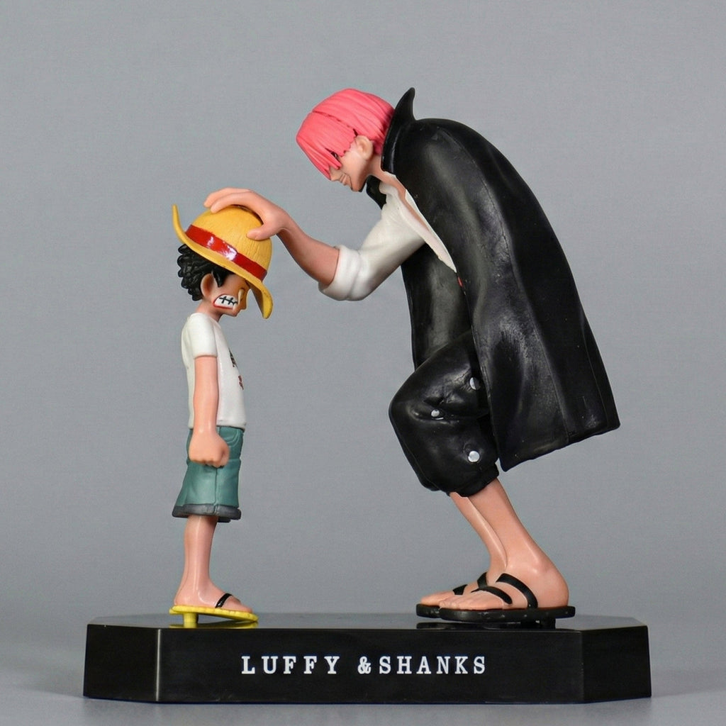 The Straw Hat Promise: Luffy & Shanks 19cm PVC Action Figure