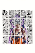 Dragon Ball Epic Manga Panel Wall Collage Kit (A4 Size, Set of 12)