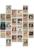 The Bounty Wall Kit: 24-Piece One Piece Anime Poster Set (4x6 Inch)