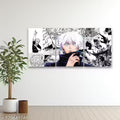 Jujutsu Kaisen Satoru Gojo Wall Poster Set – Pack of 3 A4 Art Prints (300 GSM) with Free Glue Dots