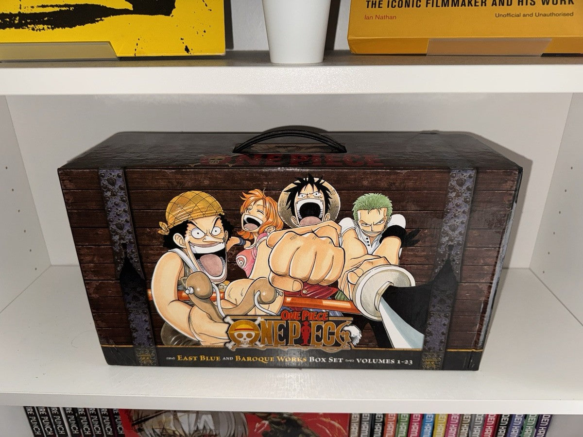 One Piece Manga Collection Set (Volumes 1–23) by Eiichiro Oda – English Paperback