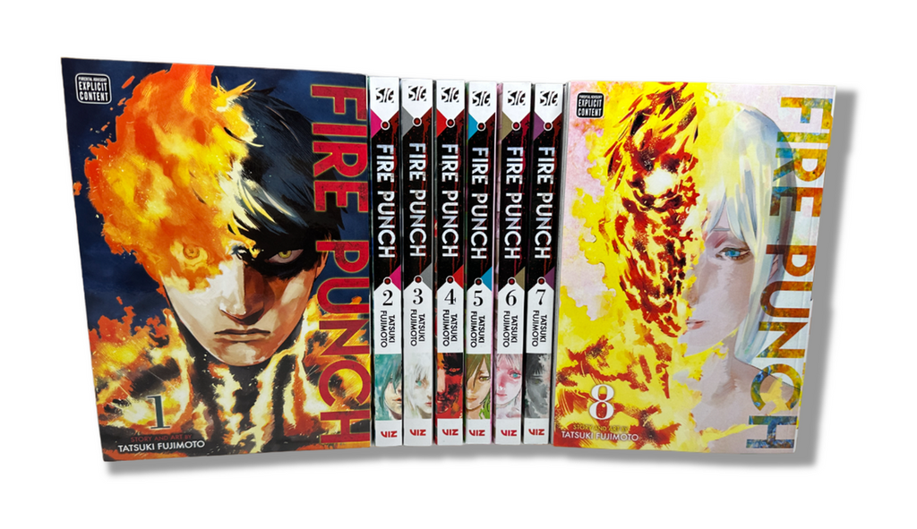 Fire Punch Complete Manga Collection Set (Volumes 1–8) by Tatsuki Fujimoto – English Paperback