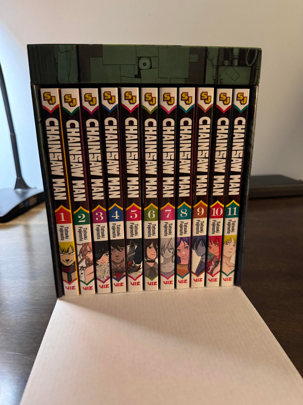 Chainsaw Man Manga Collection Set (Volumes 1–11) by Tatsuki Fujimoto – English Paperback Box Set