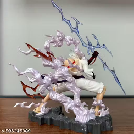 One Piece Monkey D. Luffy Gear 5 Action Figure – 21cm PVC Collectible with Blister Box