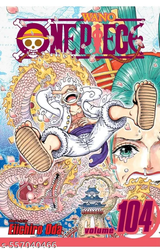 One Piece Manga Volume 104 by Eiichiro Oda – English Paperback Edition